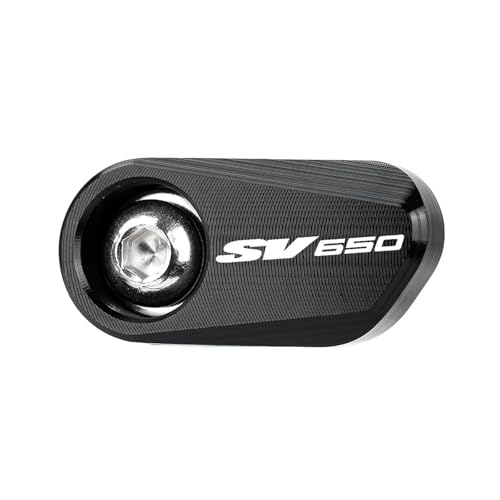 Motorrad CNC ABS Sensor Schutzabdeckung Motorrad-ABS-Sensorschutzabdeckung Für Vorder- Und Hinterrad Für Suzuki SV650 X/S SV650S SV650X 1999-2025(Rear-Black)