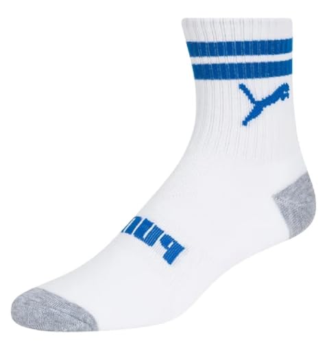 Puma Boys Low Crew Socks, 10 pairs, Youth Size 4-9.52
