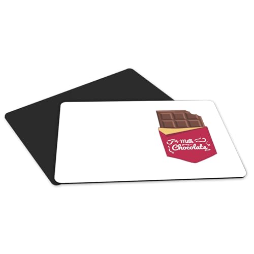 Sets de table illustration Milk Chocolate de qualité supérieure en caoutchouc lot de 4