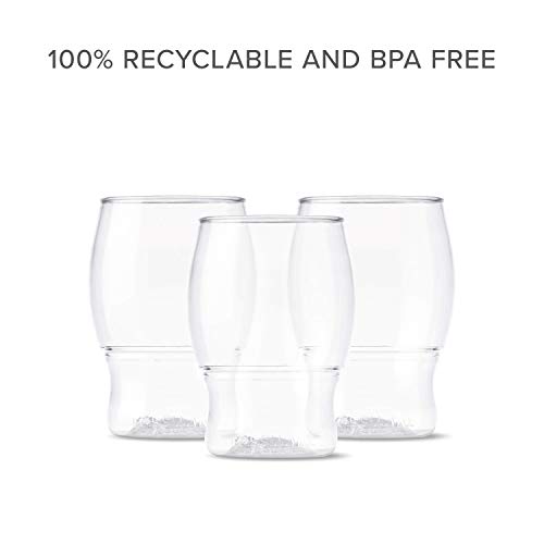 Tossware TA0101032 Pop 4Oz Taster Set Of 12, Premium Quality, Recyclable, Unbreakable & Crystal Clear Plastic Shot Glass thumb #5
