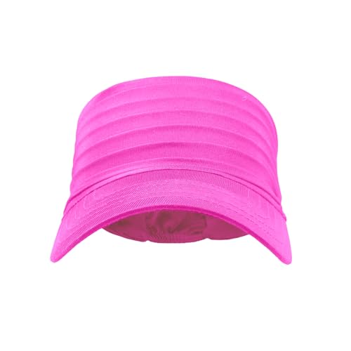 YAMEE Visor Cap Damen Elastisch Sonnenschutz Atmungsaktive,Sonnenhüte für Männer Frauen im Frühling Sommer Schnelltrocknend,Sonnenblende Herren Leicht Weich,Strand Sonnenvisor Damen UV-Schutz,Outdoor