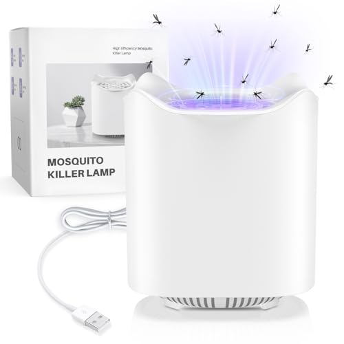 Tiptop Home Insektenvernichter, USB Elektrischer Elektrisch Fliegenfalle, Mückenfalle Mückenlampe, Moskito Killer Lampe mit Licht, Fruchtfliegenfalle für Drinnen, Hinterhof, Terrasse, Garten, Camping Tiptop Home Insektenvernichter, USB Elektrischer Elektrisch Fliegenfalle, Mückenfalle Mückenlampe, Moskito Killer Lampe mit Licht, Fruchtfliegenfalle für Drinnen, Hinterhof, Terrasse, Garten, Camping
