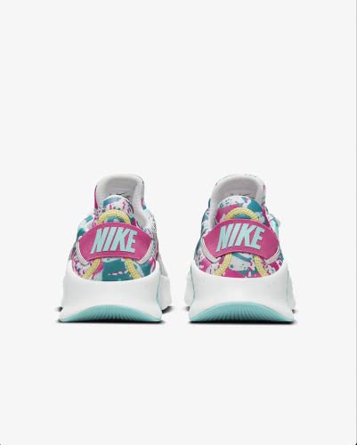 NIKE Women's Sneakers Gymnastics Shoes, Photon Dust Yellow Strike Dynamic Turquoise, 9