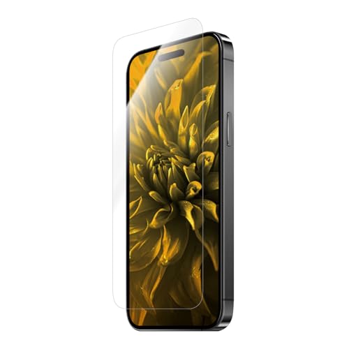 ルプラス(Leplus)iPhone 15 Plus/iPhone 15 Pro Max ガラスフィルム 「GLASS PREMIUM FILM」 超透明 クリア 強化ガラス 保護 フィルム LN-IA23FG