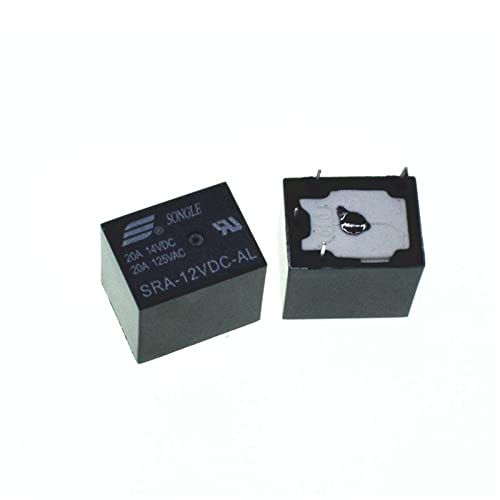 Relais de voiture SRA-12VDC-AL composant de rechange électromécanique 12V pour circuits imprimés - 5