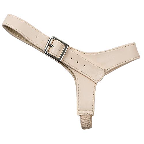 Eliza May Detachable Shoe Straps ShooStraps - to Hold Loose Heels, Wedges, Flats (Beige)
