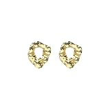 Stainless Steel Trending Earing For Girl - Gold