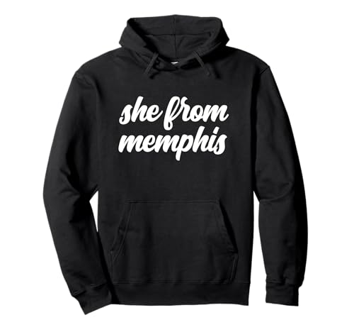 Ella De Memphis Amor Tennessee Vacaciones TN Música Divertido Meme Sudadera con Capucha