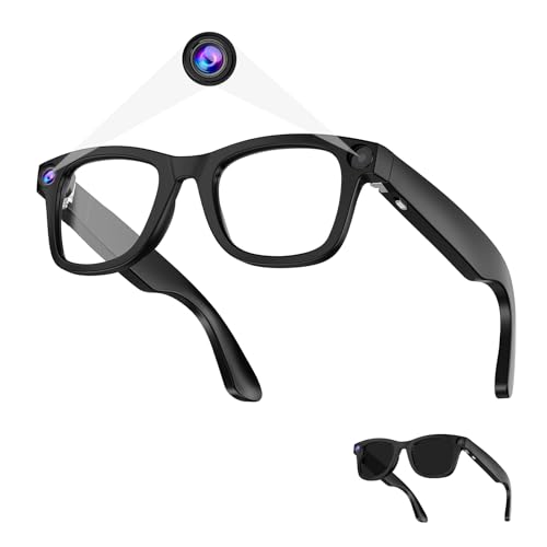 Piluyaa AI Smart Glasses with HD Camera & Audio