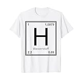 水素シンボルコスチューム。 Tシャツ