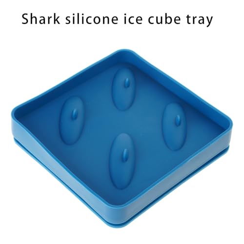 Bandeja de hielo flexible de silicona forma de pez miniatura 3