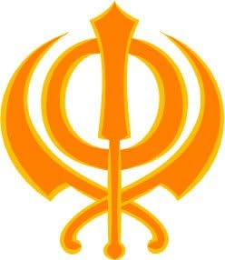 Khanda - Sikhs Art Sticker
