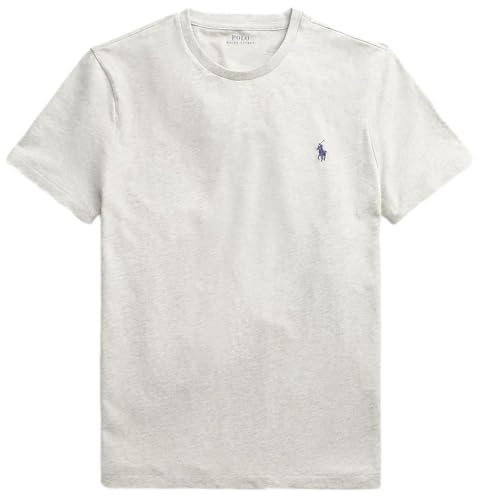 Polo Ralph Lauren T-shirt à manches courtes en jersey pour homme, Ralph Lauren Gris chiné, XX-Large
