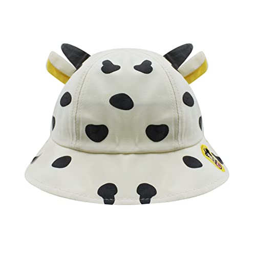 Cute Frog Kids Bucket Hats Cotton Wide Brim Fisherman Cap Sun UV Protection Hat for Toddler Girls Boys3