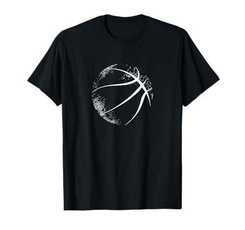 Basketball Fan und Team Gear Co Basketball T-Shirt, Schwarz, Unisex, S,...