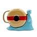 ABYstyle One Piece Den Den Mushi Teapot Tea Drinkware Home Decor Kitchenware Collectible Merchandise Gift, Blue