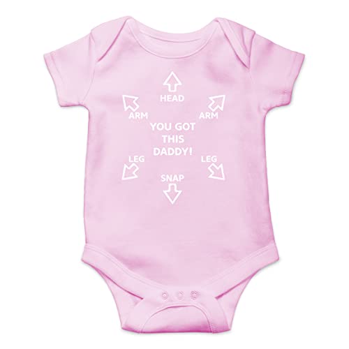 CBTwear You Can Do This Dad - Baby Clothes - Funny Newborn Bodysuit Outfits for Boys and Girls