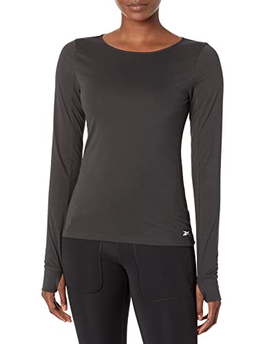 Image of Reebok Women's Workout Ready Supremium Long Sleeve Regular Fit Shirt
