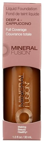Mineral Fusion, Liquid Foundation Deep 4, 1 Fl Oz