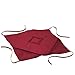 1001KDO POUR LA MAISON Coussin Galette de Chaise 36 x 36 x 3.5 cm Bordeaux Essentiel