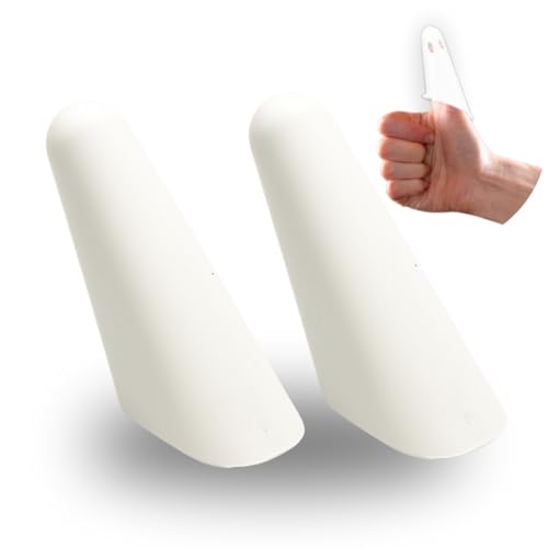 Thumbsavers Massage Tool for Deep Tissue and Trigger Point Massage – Thumb and Joint Support for Massage Therapists, Chiropractors and Physical Therapists – Hand Protection Aid (Medium, Set of 2)