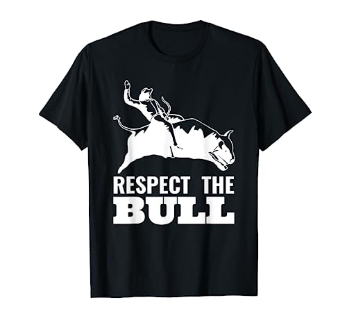 Respeta a los jinetes de toros Future Bull Rider Bull Rodeo Camiseta