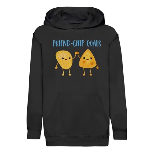 Sweat à capuche enfant premium Friend-Chip Goal aux finitions haut de gamme