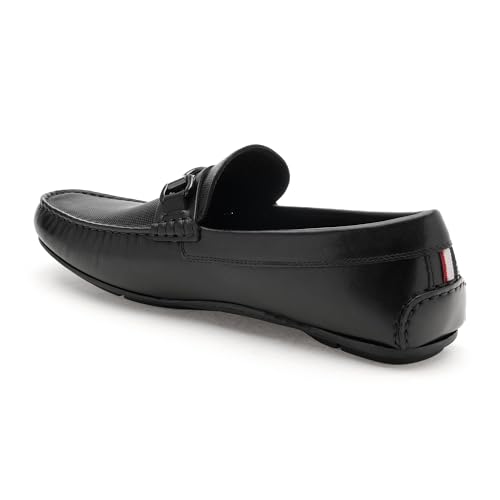 Image of U.S. Polo Assn. DOREH Men Black Driving Shoe-(UK8)(US9)(2FD24399Z01)