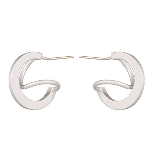 Boucles d'oreilles géométriques S925 anti-allergie au charme unique