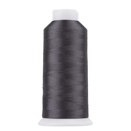 Image of High Tenacity Polyester Embroidery Machine Thread 40WT(120D /2) 4000M Per Spool for Commercial and Domestic Embroidery Machine (Granite-1619)