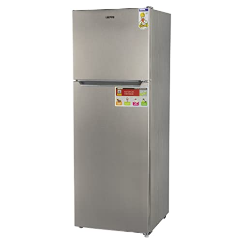 Geepas 348L Double Door No-Frost Refrigerator – Sleek Top-Fr...