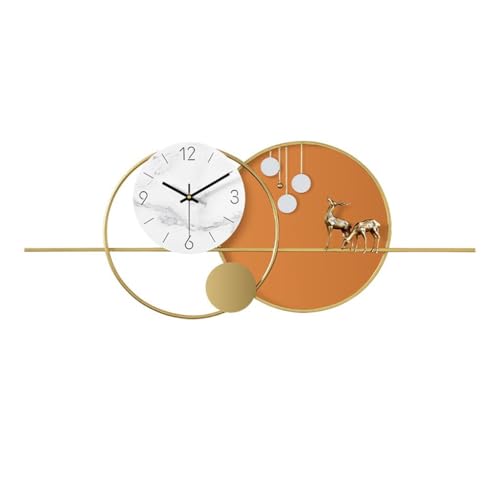 Horloge pour mur XJBTBA pour habiller un grand salon vide avec style