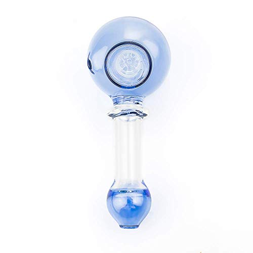 Kwerb 4.5 in Unique Glass Tube - Portable Art Tube - Heat Resistant