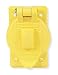 Hubbell Wiring HUBBELL HBL77CM74WO COVER