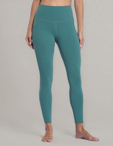 Image of Colorfulkoala Essential 7 /8 Leggings with Pockets | Yoga Pants for Women, Buttery Soft, Tummy Control, Workouts, Pilates, Casual, Gym, Athleisure, 25 inch Inseam