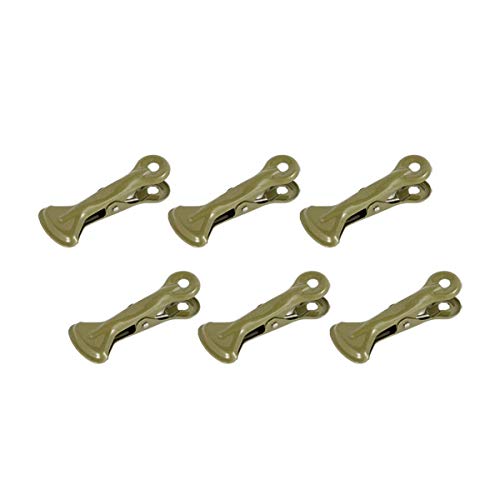 ダルトン(Dulton) 6 カラー クリップ B 6pcs OLIVE DRAB 118-345BOV