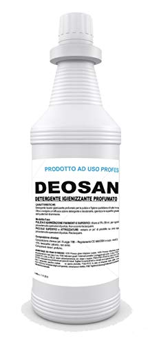 Deosan - Limpiador desinfectante perfumado multisuperficie con sales cuaternarias de amonio 1 LT