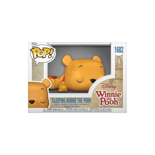 Funko Pop! Disney: Winnie The Pooh – Sleeping Pooh - Figura in Vinile da Collezione - Idea Regalo - Merchandising Ufficiale - Giocattoli per Bambini e Adulti - Cartoon/Animation Fans