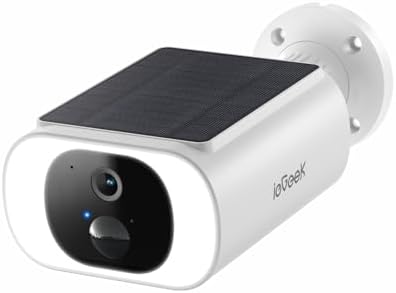IeGeek 2K Überwachungskamera Aussen Akku, 2.4Ghz überwachungskamera