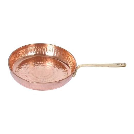 TreegoArt Puur Koper Braadpan Tadka Pan, Koekenpannen Koken Koken Serveren Gerechten Thuis En Hotel Restaurant Keuken Item- 350 ML