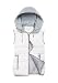 Tomwell Gilet Femmes Chic Manteaux sans Manches Élégante Col Montant Fermeture Éclair en Peluche Décontracté Confortable Cardigan Veste Chaud Polaire Outwear avec Poches B Blanc M