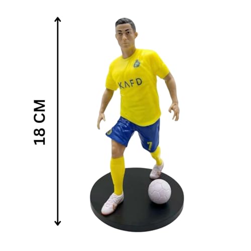 Image of Premium Action Figures Collectible for Office Desk, Study Table, Car Dashboard, Decoration for Anime Lovers, Fans, Kids, Collectors (Ronaldo)