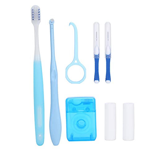 Higiene Bucal Y Dental, Personal Care Appliances Kit de Cepillo de Dientes de Ortodoncia, Kit de Limpieza de Tirantes para los Dientes Kit de Viaje Dental de Cuidado Bucal Portátil Cepillo Interdental Cera...