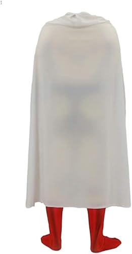 Miniatura 4 de UBottey Saitama - Conjunto completo de disfraz de cosplay para adultos y niños, overol de Halloween, juego de rol, traje de anime con capa