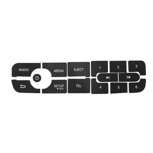 Autocollant bouton audio pour Master et Megane - Rénovez votre intérieur auto au quotidien