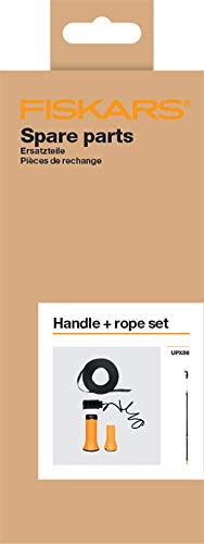 Original Ersatz-Griff und Seil für Fiskars Bypass Teleskop-Schneidgiraffe UPX86, Schwarz/Orange, 1026296
