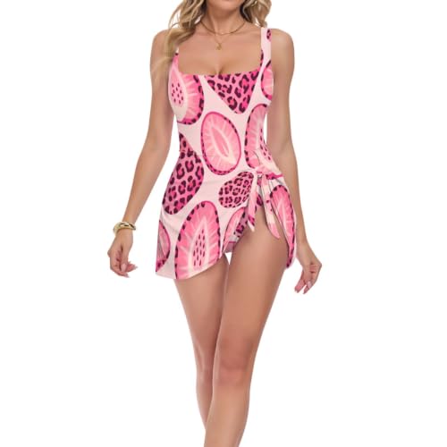 Maillot de bain amincissant une pièce femme col carré pour vacances