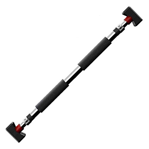 Barre de traction réglable en acier inoxydable avec base élargie pour gym à domicile