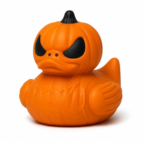 Figurine canard de croisière Halloween citrouille lanterne Jeep Ducking