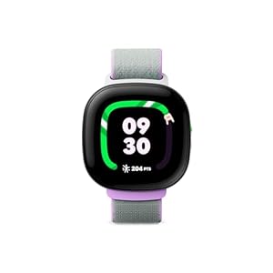 Fitbit Google Ace LTE – Reloj inteligente para niños con llamadas, mensajes, GPS y juegos basados en actividades, se requiere plan de datos de Ace Pass – Picante – Moovin